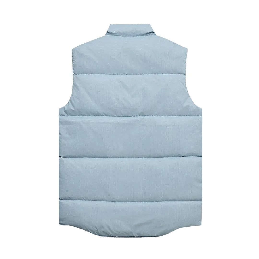 P480 Aqua Blue] Canadagoose/Canada Goose White Label Glacier Down Vest Canada Goose's new "Northern Lights Series" down vest Canada Goose's new "Northern Lights" Northern Lights White Label Down Vest is on sale! The light and layered colors give people the feeling of being trapped in the mist around icebergs and glaciers. It can be said to be very dreamy! Original YKK zipper, Size:XS-XXL